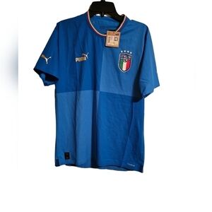 Puma Italy Authentic Men's Soccer Home Jersey